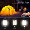 Rechargeable camping light flashlight camping light -3000K warm white light camping/hiking emergency waterproof light