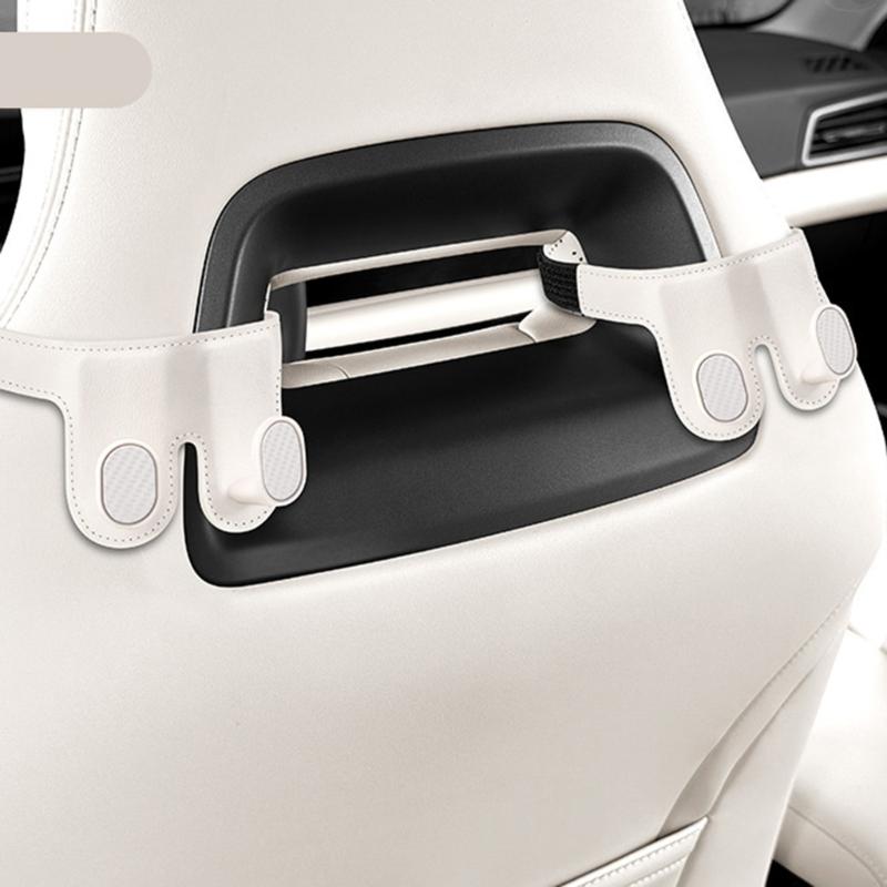 Car Interior Storage Hook Automotive Back Seat Hook for Handbag Purse Umbrella Heavy Duty Car Headrest Hook Organizer