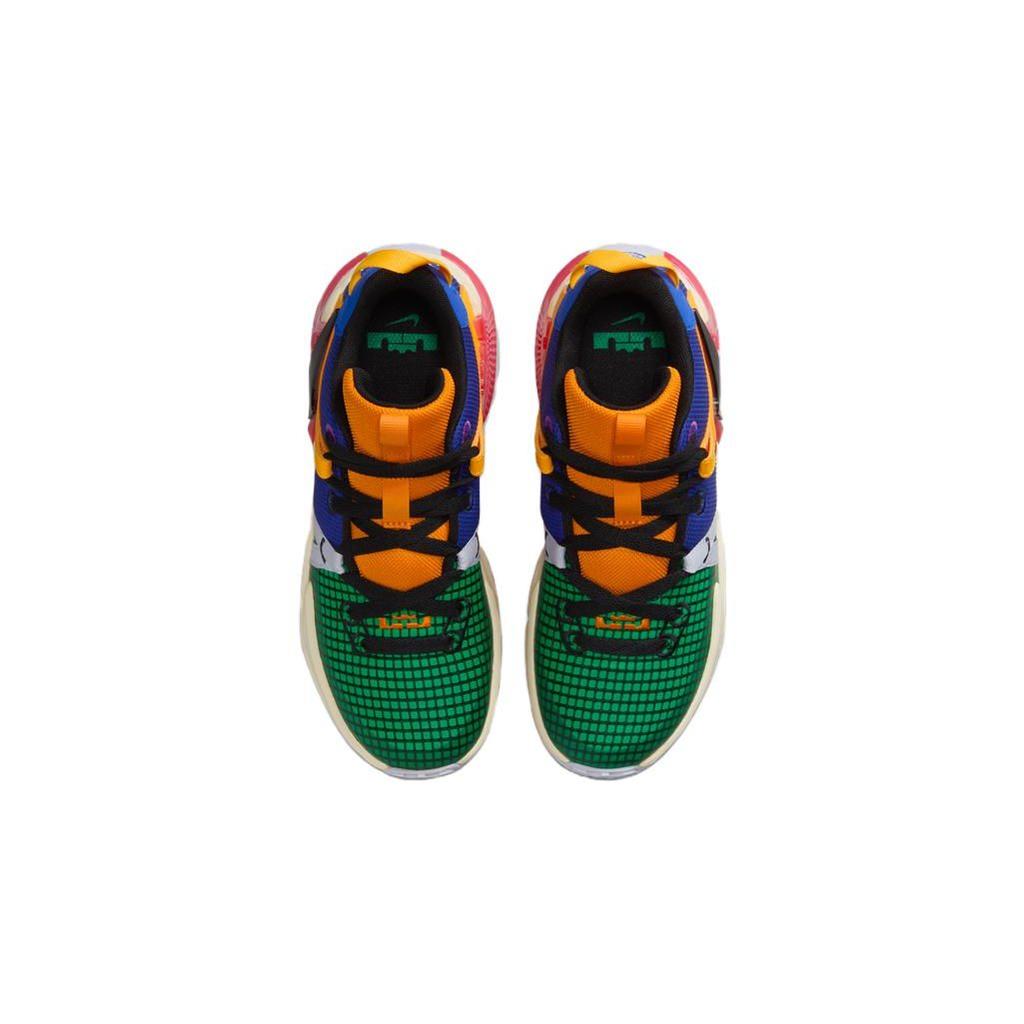 Nike Детские кроссовки LeBron Witness 7 GS Multi-Color Ярко-фиолетовый Морско-коралловый Кислородно-фиолетовый FQ8170-585
