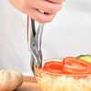 Pot Bowl Gripper with Non-slip Handle Heat-Resistant Anti-scalding Hot Bowl Holder Dish Pan Gripper Clip Kitchen Tool