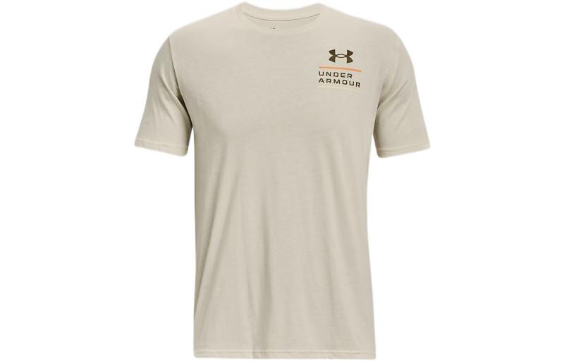 Under Armour T Shirt Men's Limestone White 1370189-279