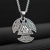 Retro Pop Personality Hip Hop Viking Celtic Men's Punk Pendant Necklace Accessories