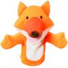 Merrytime Puppet, Finger Puppet, Hand Puppet, Plush Doll, Puppet Show, Ventriloquism, Washable Glove Puppet with Moving Mouth, Fox