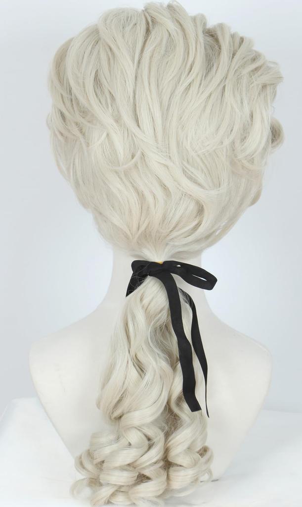 Linfairy Medieval Western King Cosplay Disguise Special Net Judge, Justice, Gentleman, Wig, Heat-Resistant Wig, Costume, Wig,