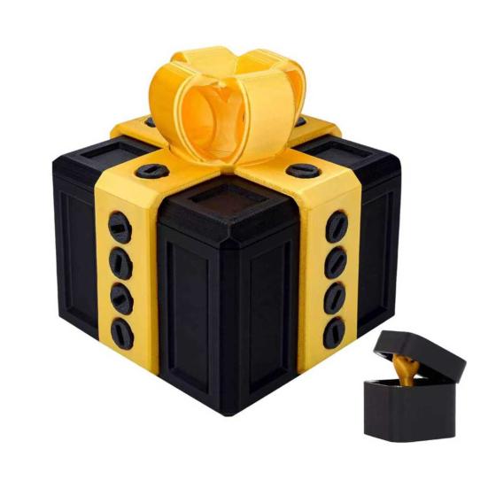 Надоедливый набор подарочных коробок с сюрпризом в виде интерактивной 3D-головоломки с пальцем, винтовой головоломки, двойной коробки для хранения, подарочной коробки для розыгрышей на дни рождения, Рождество, Хэллоуин