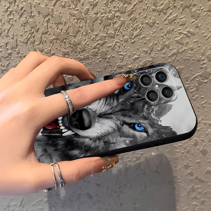 Крутая Animal Тигр Лев Чехол для телефона для Honor 200 400 Lite 90 70 X6 X7 X8 Magic5Lite 8X X5b X9a