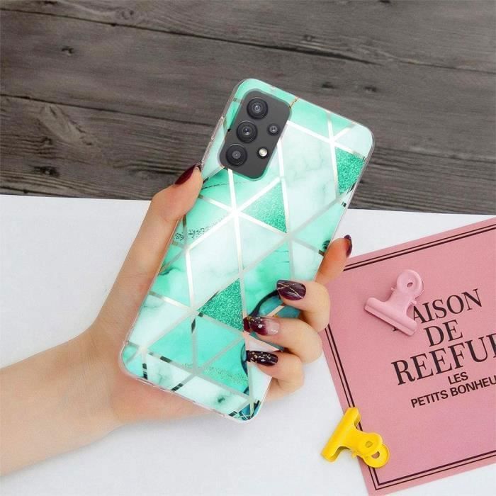 Coque de protection - BOOLING - pour Samsung Galaxy A52s 5G - Turquoise - Ultra Fine - Souple