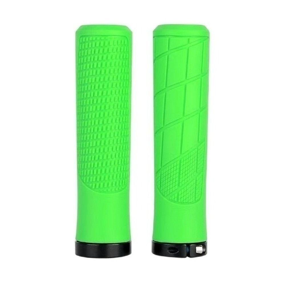 Shockproof Mountain Bike Grip Rubber Non-slip Bike Handle Grip Bicycle Handlebar Grip  Folding Bike