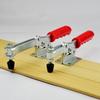 Red Toggle Clamp GH-201B 100kg Quick Release Tool Horizontal Clamps Hand New Heavy Duty Tooling Accessory