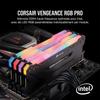 Mémoire RAM - CORSAIR - Vengeance RGB Pro DDR4 - 16GB 2x8GB DIMM - 3200 MHz - 1.35V - Noir (CMW16GX4M2C3200C)