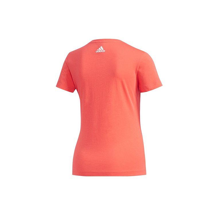 Adidas Kc Tee Bc Bj Logo Printed Breathable Short Sleeve T-Shirt Women Tops Orange FJ0152