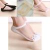 Классическая привлекательность Женские цвета Сексуальные Ультратонкие Эластичные Шелковистые Короткие Шелковые Кружевные Невидимые Носки в 7 цветах