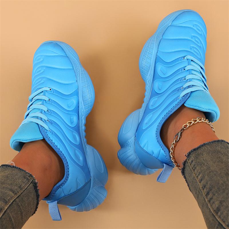 Женские кроссовки, модные туфли на платформе радужного цвета, повседневная обувь для ходьбы, удобная и легкая женская вулканизированная обувь для активного отдыха