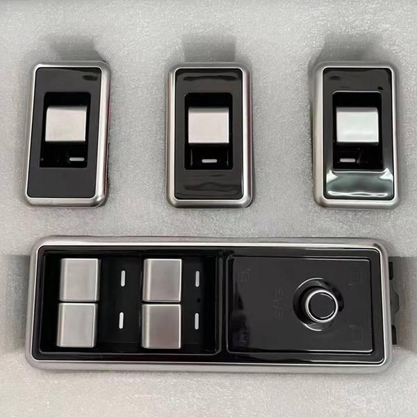 6 Pcs LCD Window Lift Buttons for Land Rover Range Rover, Sport, Discovery, Executive (Old to New Models)