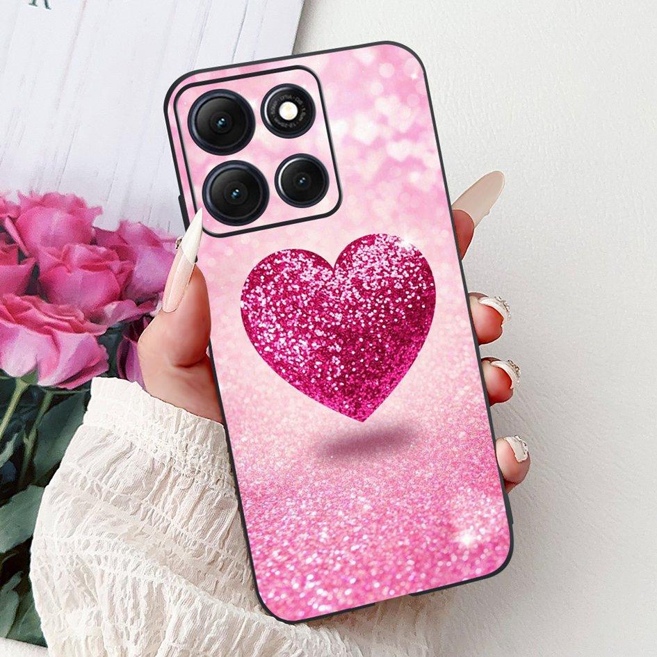 Для Motorola Moto G86 Power 5G Чехол Новый Модный Цветок Бамбук Кошка Мультфильм Мягкий Силикон Задняя Крышка Для Moto G86 Power 2025 Coque