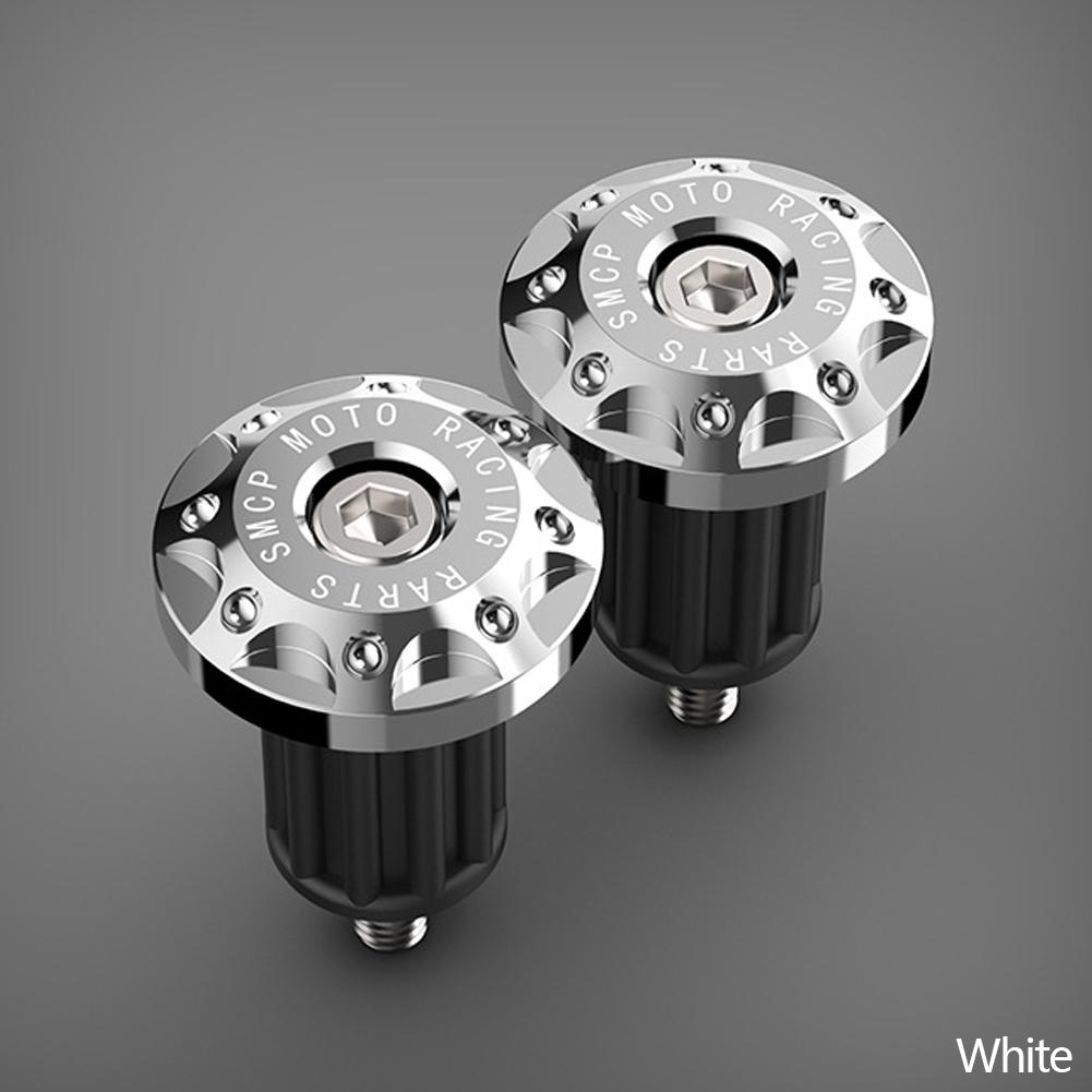 2PCS Motorcycle Handle Bar Ends Grips Moto CNC Metal Handlebar Counterweight Plug Slider Motor Bike Grips Dirt Bike Accessories