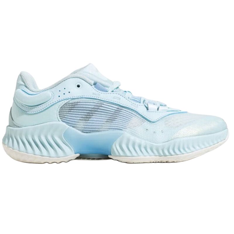 adidas PRO VENTILATE Амортизация, Износостойкие Низкие Баскетбольные Кроссовки Мужские Синие Кроссовки JH5839