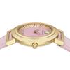 Watch GRECA CHIC Pink Dial Quartz Daily Waterproof Sapphire Glass 36mm VE3D00222 Pink [Versace] Women's [Item]
