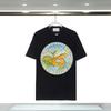 Casablanca Short Sleeve T-Shirt Teen Boys 2025 Loose Fit Cotton Graphic Tee