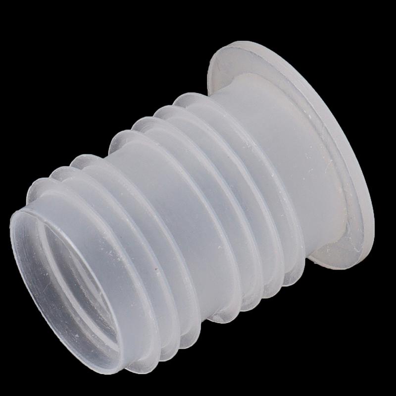 Plastic Bottle Cap Red Wine Cork Inside Plug Transparent Threaded Nut Hole Dust-Proof Plug