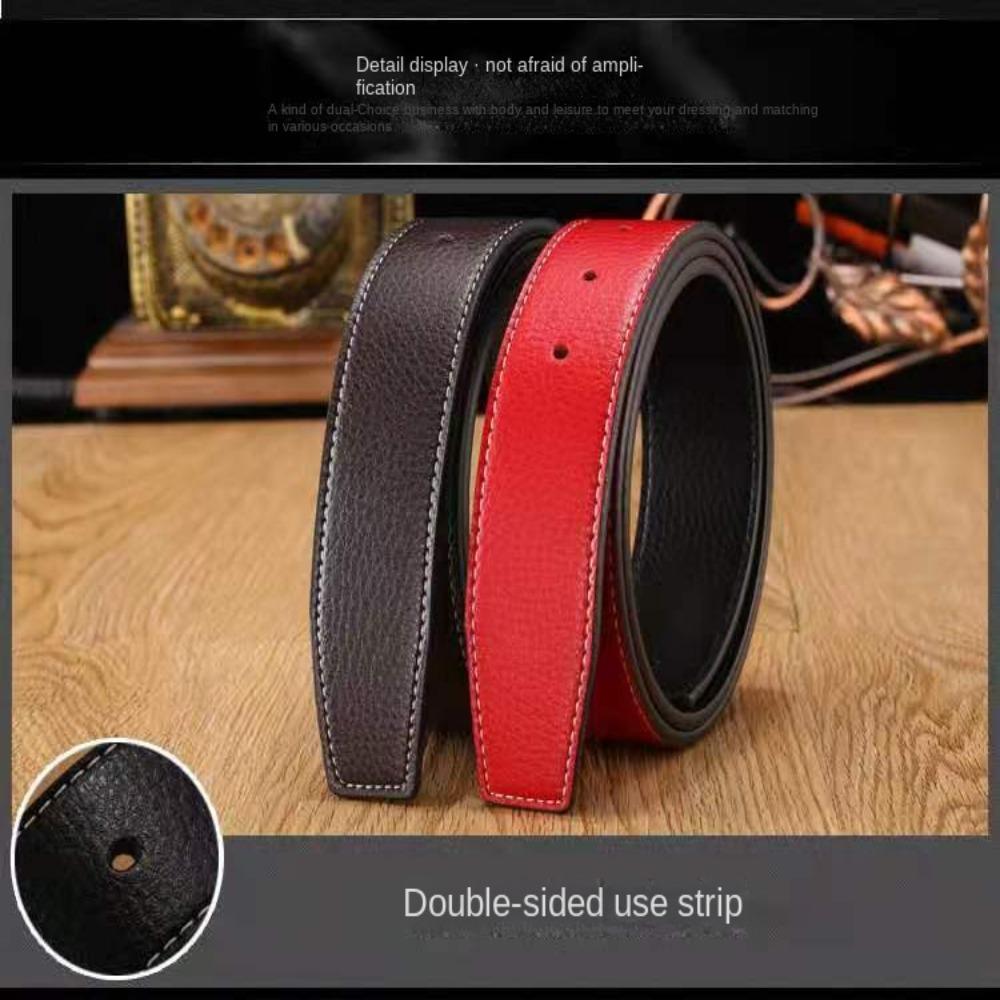 Декоративные брюки Замена ремешка Кожаный ремешок Поясная лента Ремень без пряжки Натуральная кожа