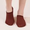 Женские носки до щиколотки, повседневные невидимые носки ярких цветов, нескользящие хлопковые носки для ног