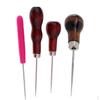 4Pcs / Set Canvas Leather Tent Sewing Awl Hand Stitcher Leathercraft