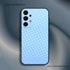 Противоударный чехол для телефона с клетчатым рисунком для Samsung S26, S25, S24, S21, S22, S23, S30, Ultra, S20, Plus, Fe, Lite, 5G Черная крышка