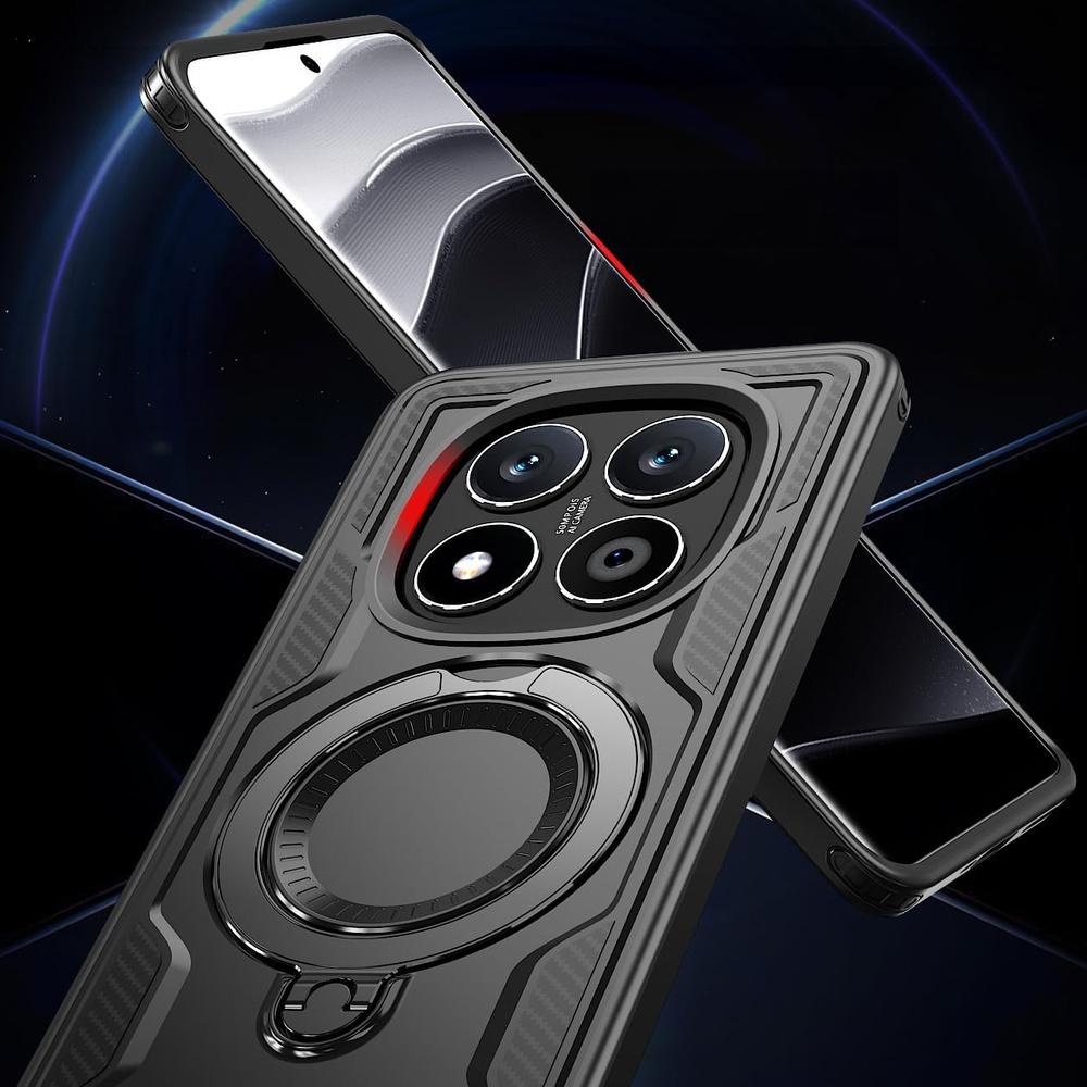 Magnetic case for Xiaomi Redmi Note 15 Pro Plus 5G / Poco M8 Pro 5G, black