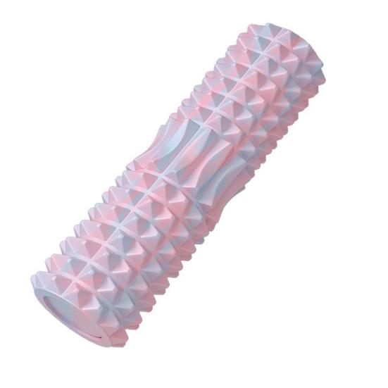 Foam Roller 4-Ball Massage Stick, Deep Tissue Muscle Sore Pain Relief Massager, Roller Massager for Leg Arm Belly Back Body