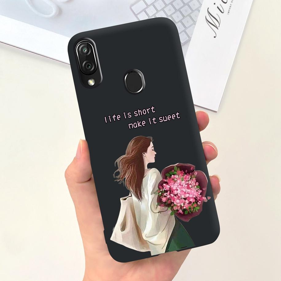 Для ZTE Blade V10 Vita 2019 Чехол Модный Цветок Астронавт Силиконовый Ударопрочный Бампер Для ZTE Blade V10 V 10 BladeV10 Vita Fundas