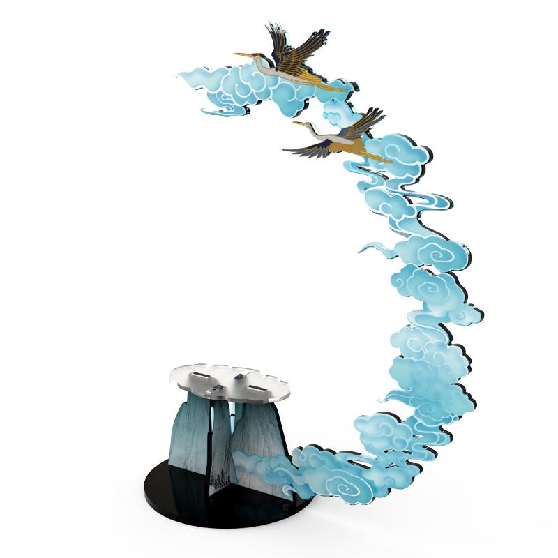 3D металлический сборный пазл-модель древней архитектуры, сложная поделка «сделай сам» для взрослых, точные компоненты, вырезанные лазером