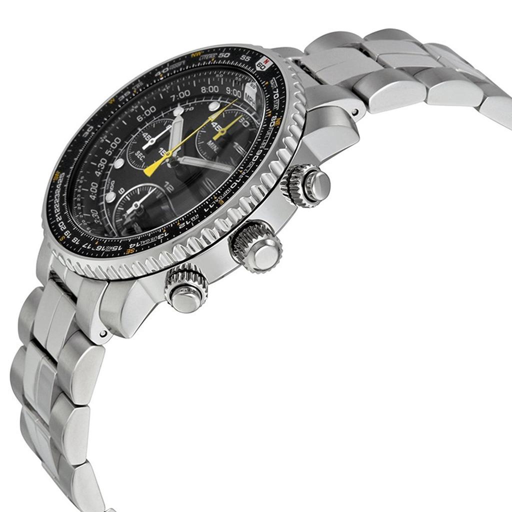 Seiko SEIKO SNA411P1 Пилотские часы Будильник Хронограф Водонепроницаемость 100м SNA411 Часы Мужские Мужские