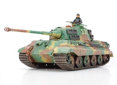 Tamiya 1/35 Военная миниатюра Серия Нет. 164 Немецкий армейский тяжелый танк Королевский тигр башня Хеншеля Пластиковая модель 35164