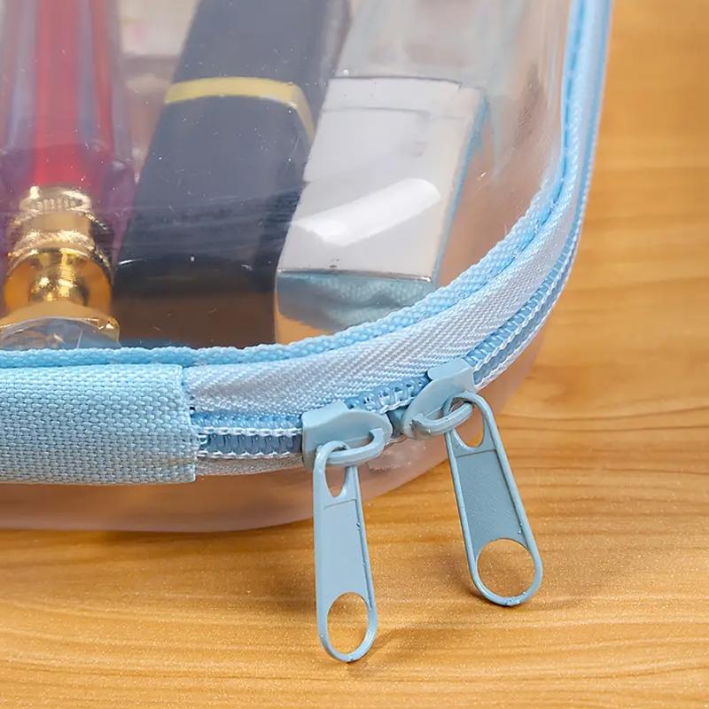 1 шт. Прозрачный пылезащитный косметический чехол, многофункциональный ящик для хранения, дорожная сумка для хранения из ПЭТ, органайзер, аксессуары