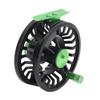 Fly Fishing Reel Aluminum Alloy Black Green 20LB Left Right Hand Changed Trout Wheel Accessories For Freshwater
