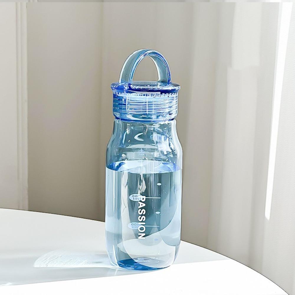 Transparent Portable Water Cup Leak Proof Cold Drink Cup Gym Fitness Drinkware Gym Fitness