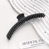 Large Matte Claw Clip Solid Color Geometric hair claw Fashion Thin Shark Clip  Girls