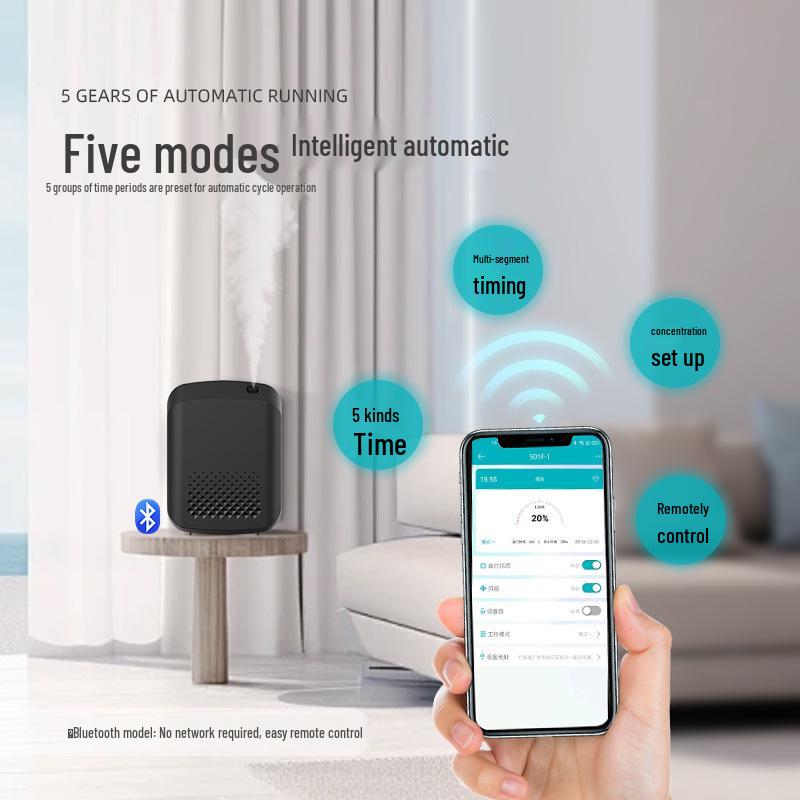 Настенный Bluetooth-аромадиффузор с умным управлением и автоматическим распылением