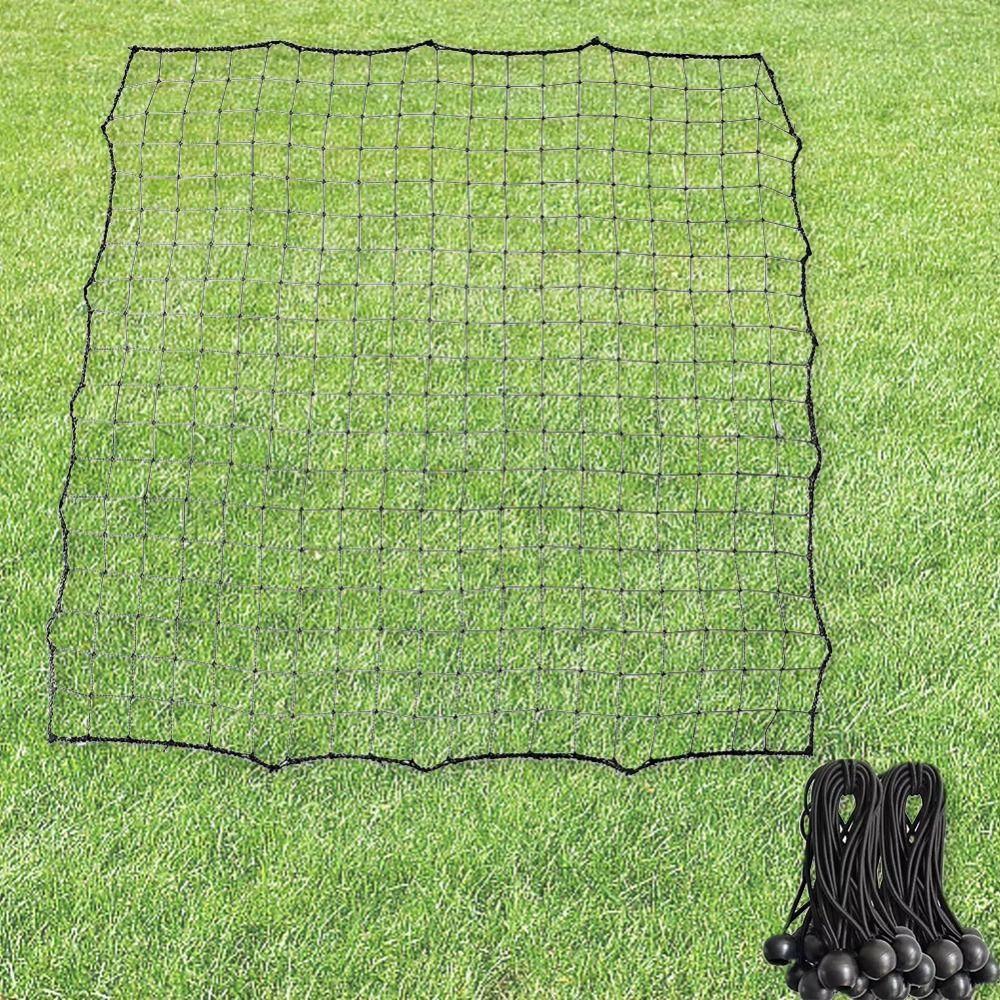 Target Goal Football Practice Net 100x100CM Football Rebound Net Baseball/Hockey