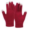 Beanie Hat Pompom Beanies Hat Thickened Winter Knit Gloves Set  Cold Weather