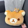 NEW Korilakkuma creativity Rilakkuma Crying Series Plush Keychain cute Little Chick brown Bear Pillow Room Doll bag Pendant