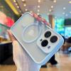 Роскошный чехол для iPhone 16 Pro Max с магнитным креплением Magsafe и защитным матовым полупрозрачным покрытием для iPhone 13 14 15 Plus