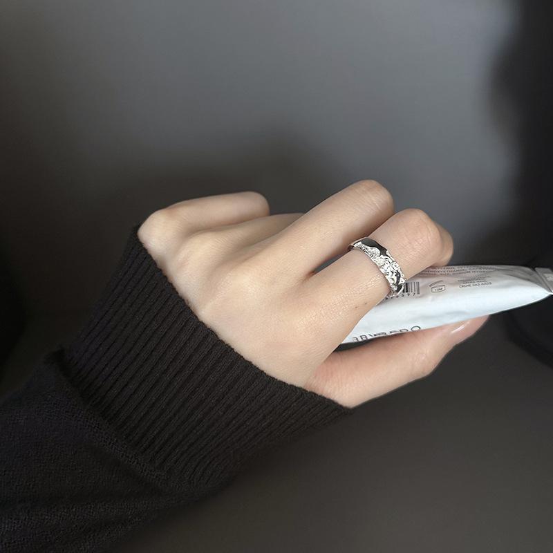 Кольцо Арт-деко Геометрическое Блестящее Звезда Сердце Микровставка Цирконий Нежное Штабелируемое Повседневное Универсальное Женское Изысканное Кольцо на Палец