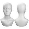 Craft Mannequin Head Foam Mannequin Model Display DIY Male Head Model  Beginner