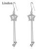 Lindon Zircon Copper Alloy Earrings Drop Earrings For Women Wedding Party Gifts