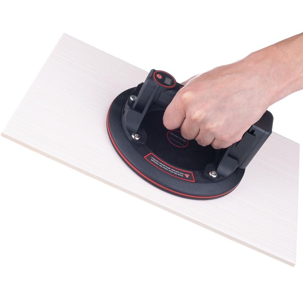 Rechargeable vacuum plate transfer cup with digital display
