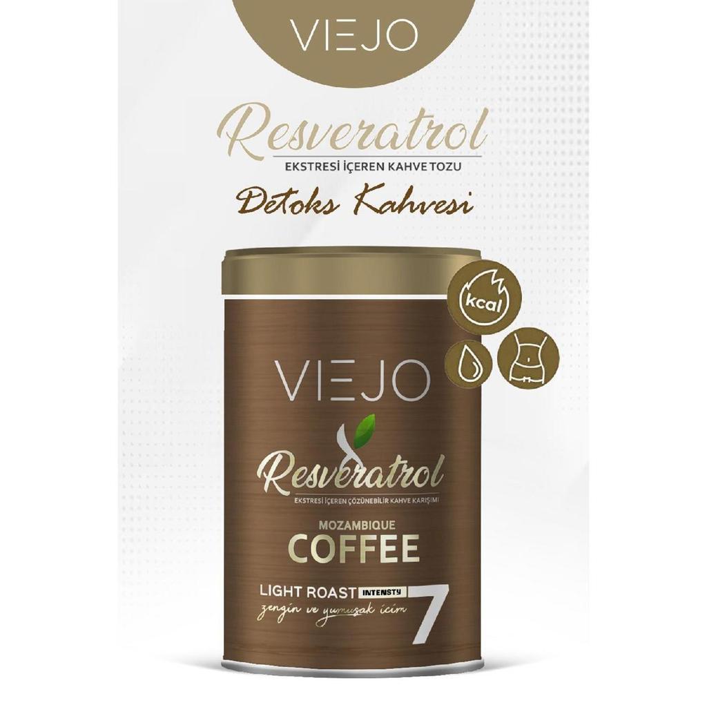 Viejo Mozambique Coffee with Resveratrol – Supports Weight Loss & Reduces Edema