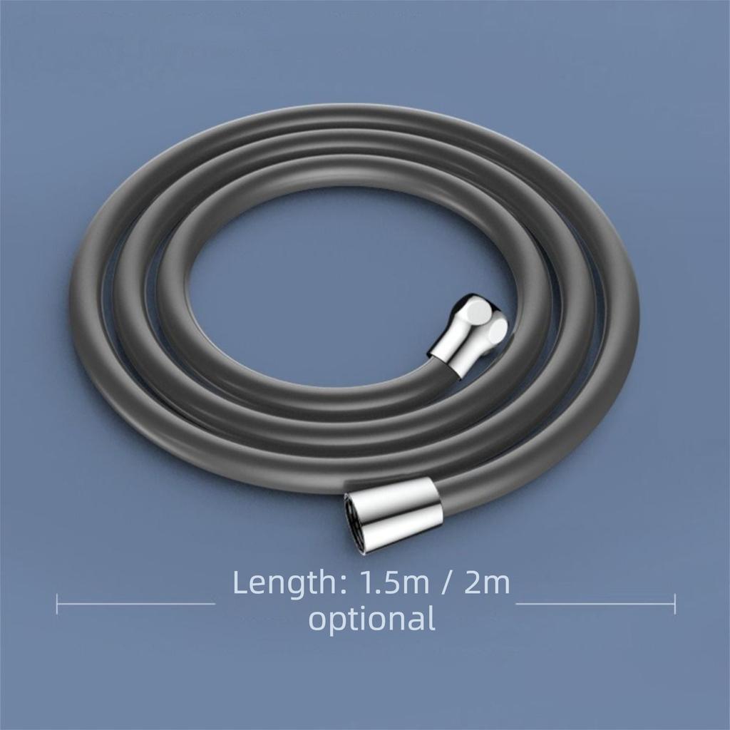 Universal Showerhead Tube Flexible Silicone Faucte Accessorie 1.5/2M Shower Hose  Kitchen