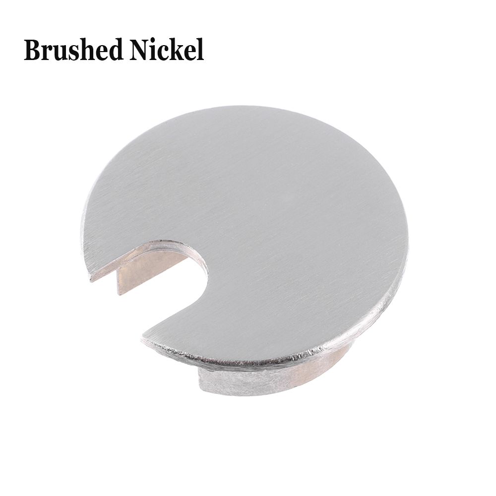 Alloy Buckle Line Organizer Wire Hole Cover Desk Table Cable Fastener Line Box Computer Grommet